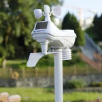 FT036A 智能 Wi-Fi 气象站，带 5 合 1 专业室外传感器，室内/外温湿度、风速、风向、雨量监测，天气预报功能，兼容 Weathercloud & Wunderground，适合家居及农用 - 图片 12