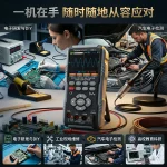 OM-2 专业级3合1手持式示波表66000字真有效值万用表 & 信号发生器 - 图片 8