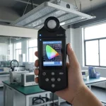 CLM-200H 高精度色温照度计 专业液晶屏 LED 光色检测分析仪（带 SD 存储 + USB 数据导出） - 图片 11