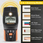 WS120 墙体探测仪(一键探测金属、电线、水管、木材) - 图片 7