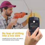 WS120 墙体探测仪(一键探测金属、电线、水管、木材) - 图片 8