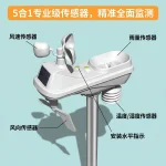FT036A 智能 Wi-Fi 气象站，带 5 合 1 专业室外传感器，室内/外温湿度、风速、风向、雨量监测，天气预报功能，兼容 Weathercloud & Wunderground，适合家居及农用 - 图片 3