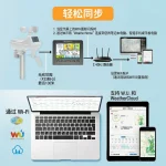 FT036A 智能 Wi-Fi 气象站，带 5 合 1 专业室外传感器，室内/外温湿度、风速、风向、雨量监测，天气预报功能，兼容 Weathercloud & Wunderground，适合家居及农用 - 图片 8
