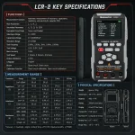 Nicetymeter LCR-2 手持式LCR测试仪 | 100kHz高精度数字电桥 带ESR测量 - 图片 9